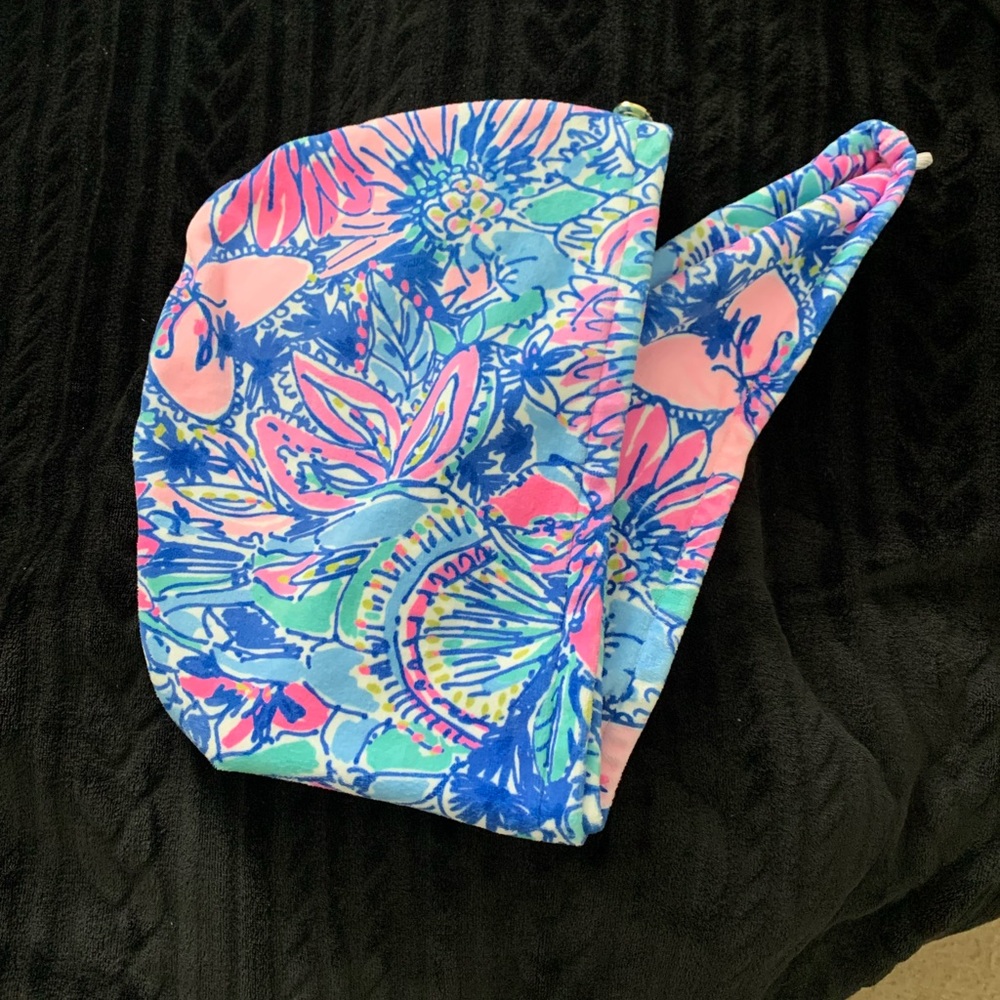 Lilly Pulitzer hair towel 🧖🏽‍♀️